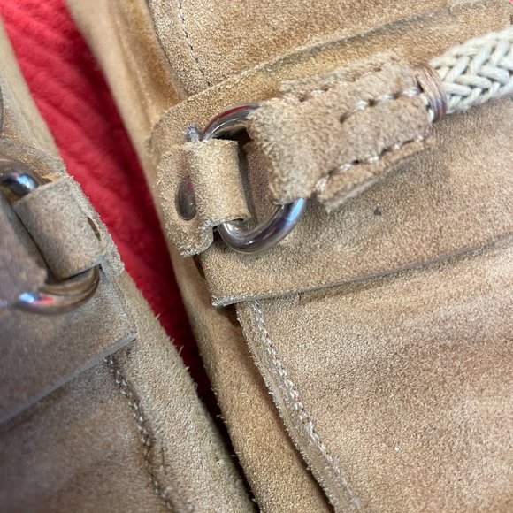 Prada Mens Loafers All Leather Upper and Out Soles Brown Made In Italy - Picture 8 of 16